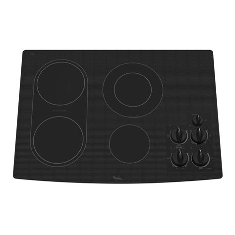 Whirlpool Gold® 30-Inch Electric Cooktop (Color: Black) at Lowes.com