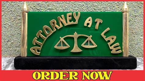 Attorny at law number plate | number plate design | original number plate | Golden number plate ...