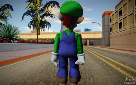 Luigi from Super Smash Bros. for Wii U for GTA San Andreas