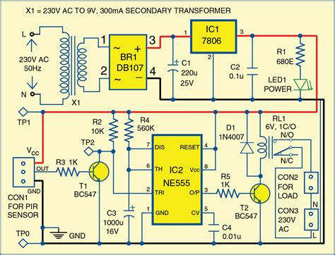 Timer Circuit With Display