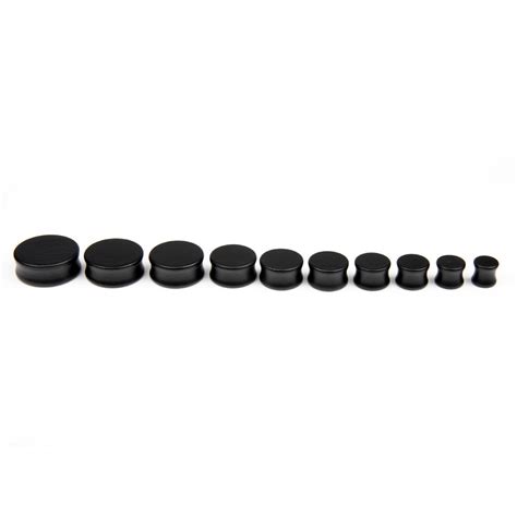 10-30mm Black Wooden Plug | Cybershop