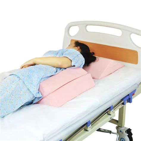 3X Anti Bedsore Bedridden Patients Elderly Bed Wedge Pillow Elevation ...