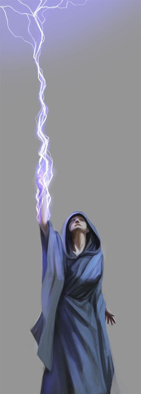 lightning wizard sketch by entroz on DeviantArt | Lightning art, Magic ...