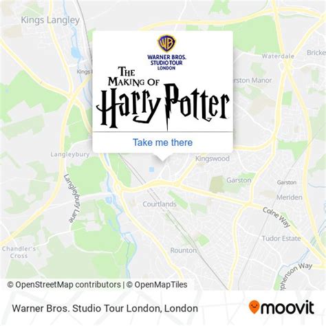 How to get to Warner Bros. Studio Tour London in Three Rivers by bus ...