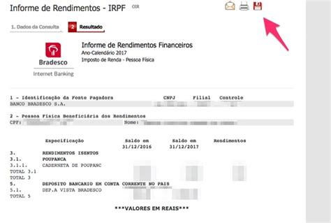 Como consultar o Informe de Rendimentos do Bradesco pela Internet💣 ...