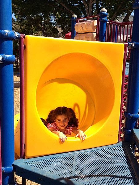 Recently we were at the playground, and as the kid were playing, we ...