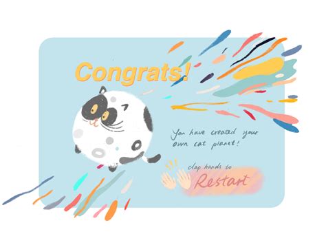 cat game UI by Mingzhi on Dribbble