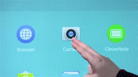 Clevertouch | Clevertouch Plus Features - Using the camera - YouTube