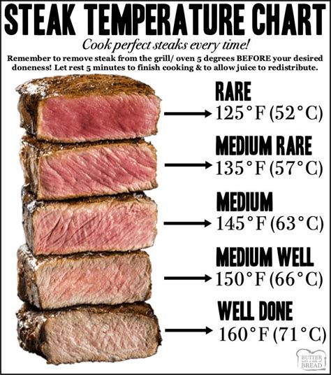 Steak temperature chart for how long to cook steaks | How to cook steak, Smoked food recipes ...