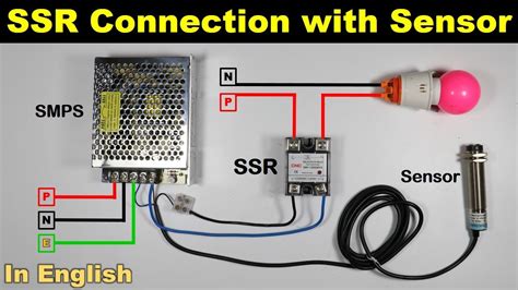 SSR Connection With Sensor | Solid State Relay Wiring - YouTube