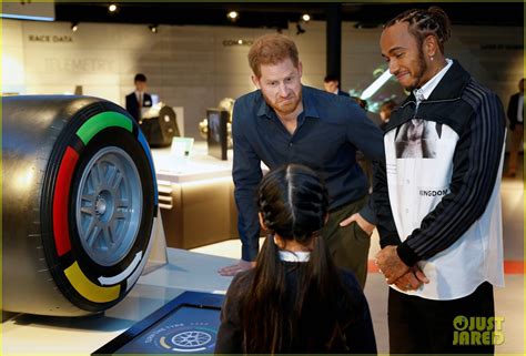 Prince Harry Beats Lewis Hamilton in Pit Stop Test During Silverstone ...