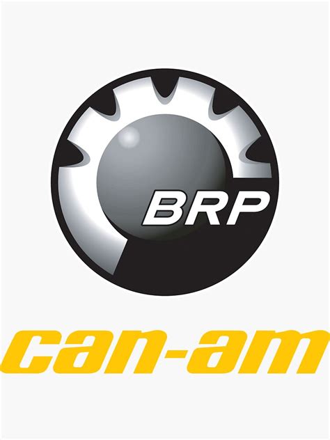 "Can I Am Off-Road or On-Road BRP ATV Logo" Sticker for Sale by ...