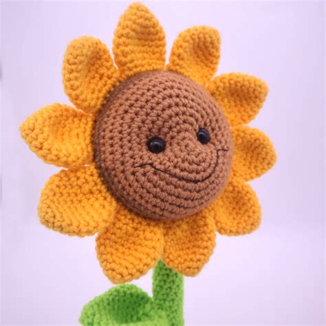 Sunflower Amigurumi - PDF Crochet Pattern