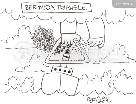 Bermuda Triangle Cartoon