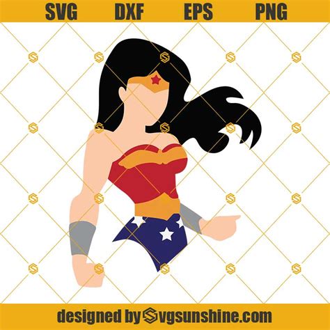 Wonder Woman SVG, Wonder Woman Logo SVG, Super Hero SVG, Super Girl SVG ...