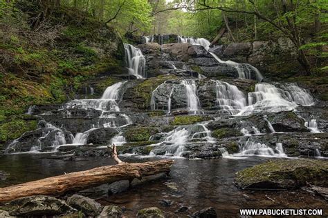 Exploring the Waterfalls on Upper Hornbecks Creek in Pike County