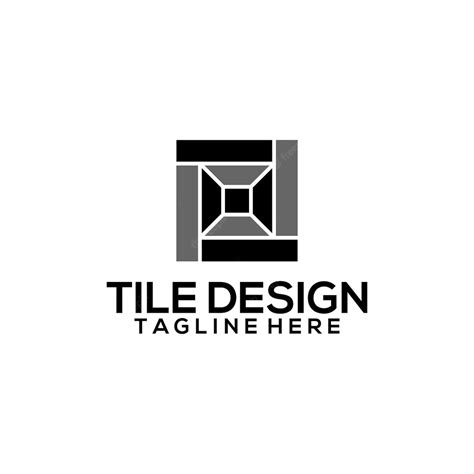 Premium Vector | Square concept for tile logo vector. modern tile logo ...