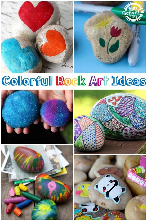 30+ Easy Rock Painting Ideas • Kids Activities Blog