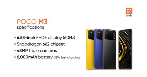 Xiaomi POCO M3 with 6000MAh Battery Announced - Xiaomi DNA