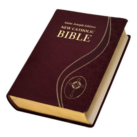 The New Catholic Bible - Giant Type Edition - Dura-Lux - Burgundy ...