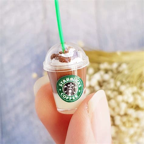 2x Miniature Starbucks Ice Coffee Cups – Tiny Must Haves