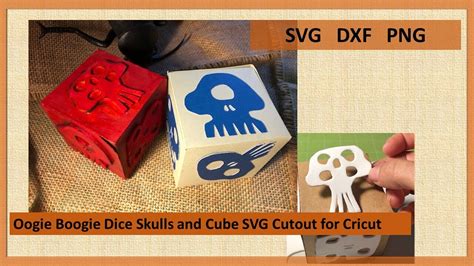 Oogie Boogie Dice SVG Cricut Design Space - Etsy