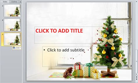 Free Download 2012 Christmas PowerPoint Backgrounds and Christmas PowerPoint Templates - PPT Garden