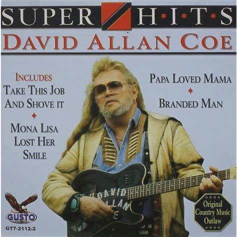 David Allan Coe SUPER HITS CD