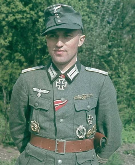 COLOR 8 x 10 WWII Photo German Soldier Portrait World War Two WW2 / 74FZ1 | eBay