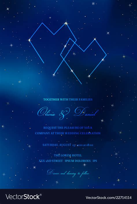 Starry Night Wedding Invitations | 6b.u5ch.com