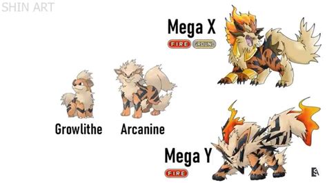 Growlithe evolution | Pokemon teams, Pokemon breeds, Pokemon drawings