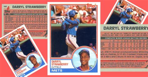 The Darryl Strawberry Baseball Card that Turned Traded Sets into a Hobby Phenomenon – Wax Pack Gods