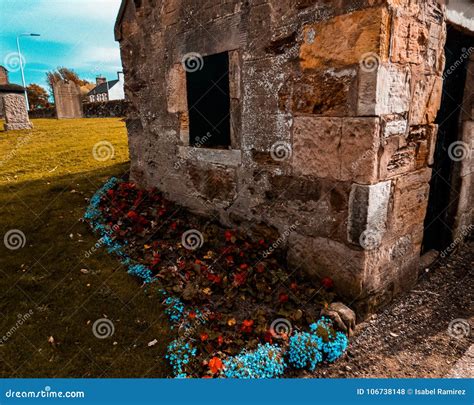 Old Fishing Village in Scotland Stock Photo - Image of decoration ...