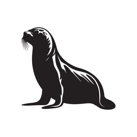 Seal Silhouette Vector Images 36430718 Vector Art at Vecteezy