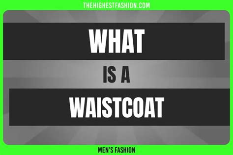 What is a Waistcoat — Waistcoat vs Vest Coat Differences in 2025 - The ...