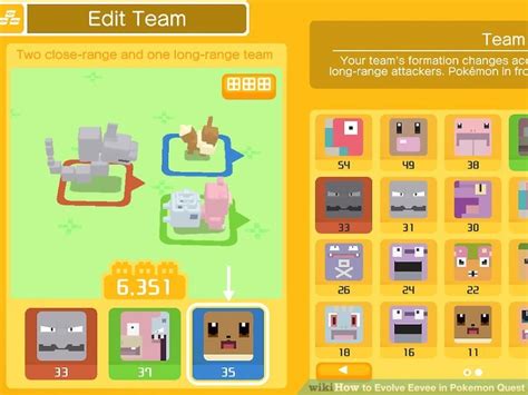 How to Evolve Eevee in Pokemon Quest: 14 Steps (with Pictures)