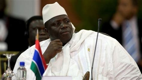 Gambia's former leader Yahya Jammeh flies into exile in Equatorial Guinea