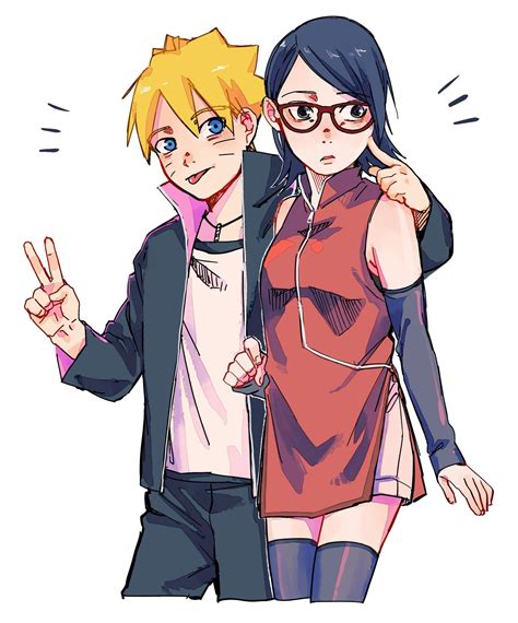 Boruto X Sarada Wallpapers - Wallpaper Cave