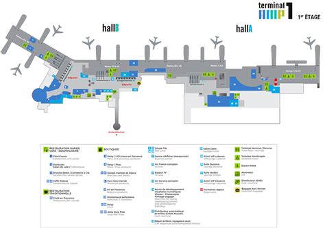 Marseille Provence airport : Indoor maps