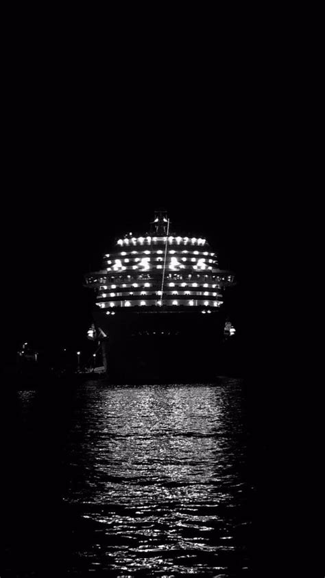 Cruise Ship at Night