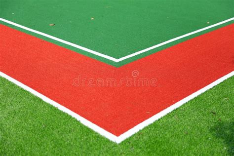 Gate ball court stock image. Image of soccer, goal, line - 175608679