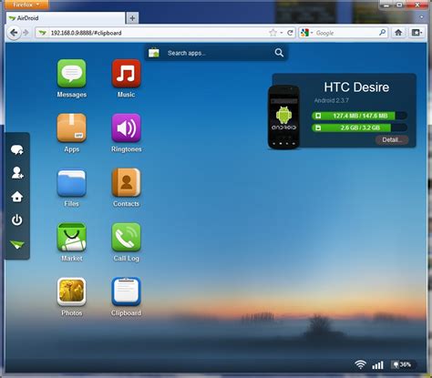 AirDroid - The Desktop UI for your Android | Operating System UI