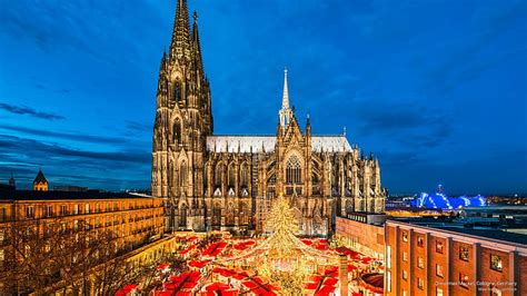 HD wallpaper: Christmas Market, Cologne, Germany, Holidays | Wallpaper Flare