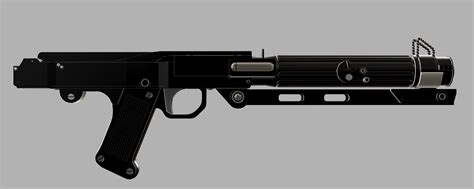 Cut+keyed ver Andor / Mandalorian season 3 version Star Wars DC15S carbine blaster for cosplay ...