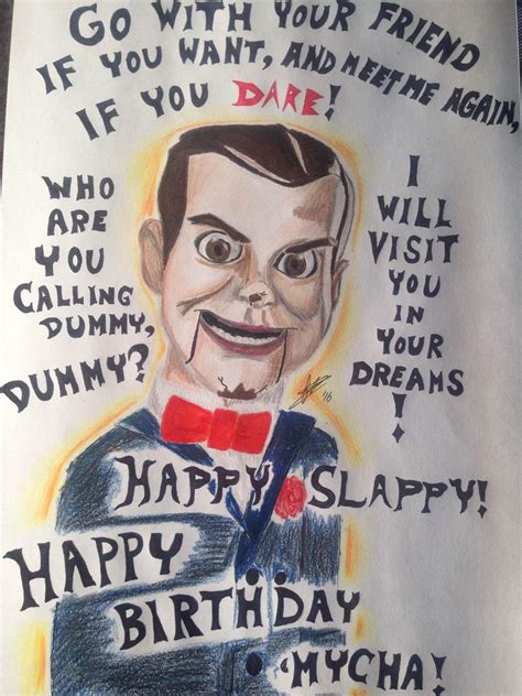 Slappy the dummy by fabienneduijkers on DeviantArt