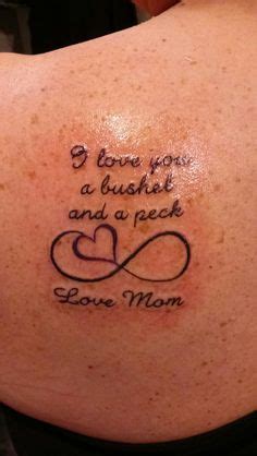 "I love you a bushel & a peck & a hug around the neck". Sparrow tattoo ...