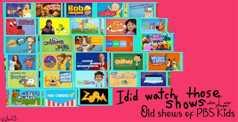 Top 28 Old Shows of PBS Kids by VictorCalavera12 on DeviantArt