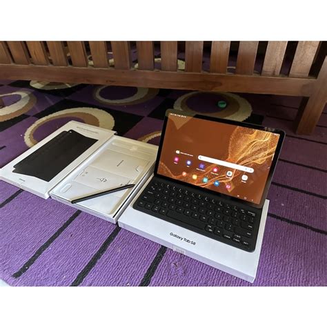 Jual Samsung Tab S8 8/128 SEIN Dengan Keyboard Original samsung samsung ...