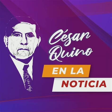 Cesar Quino en la noticia