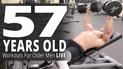 57 Years Old Today - Workouts For Older Men LIVE - Insiders Fitness